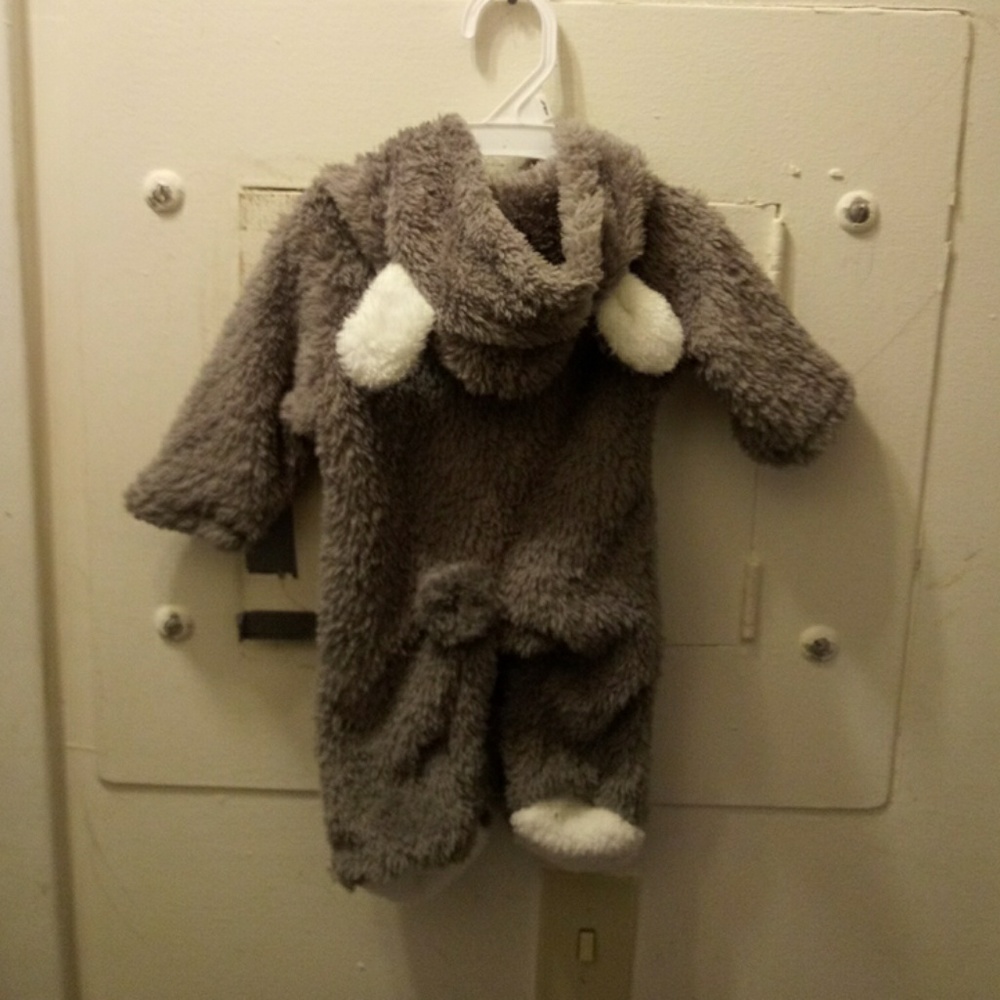 Baby bear fleece onsie - Picture 4 of 5